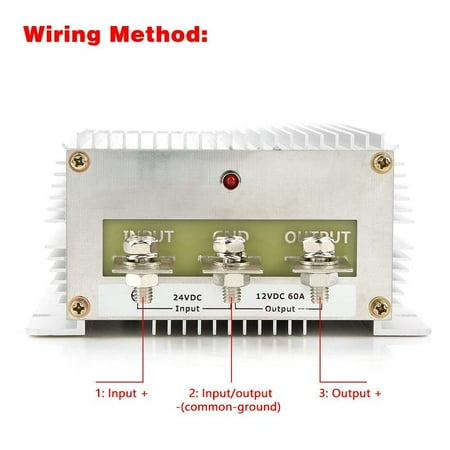 Buck Converter Power Supplies 720W,DC 24V to 12V Power Converter 60A Step-Down Power Supplies,IP68 Waterproof dustproof Buck Converter Power Supplies 720W,DC 24V to 12V Power Converter 60A Step-Down Power Supplies,IP68 Waterproof dustproof